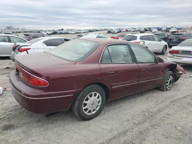 2G4WS52J1Y1106444 - 2000 BUICK CENTURY CUSTOM BURGUNDY photo 3