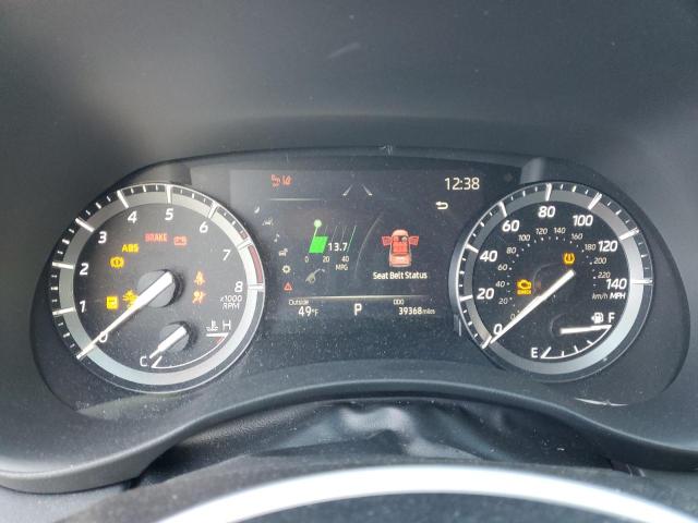 5TDGZRBHXLS007082 - 2020 TOYOTA HIGHLANDER XLE BLUE photo 9