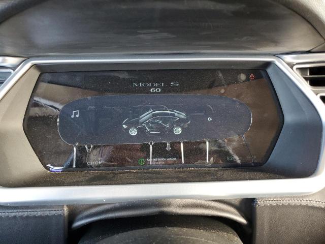 5YJSA1AG1DFP11107 - 2013 TESLA MODEL S BLACK photo 9