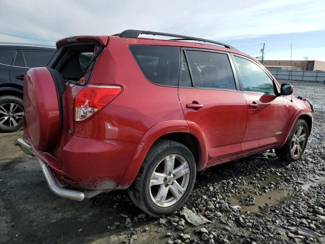 JTMBD32V875096920 - 2007 TOYOTA RAV4 SPORT RED photo 3