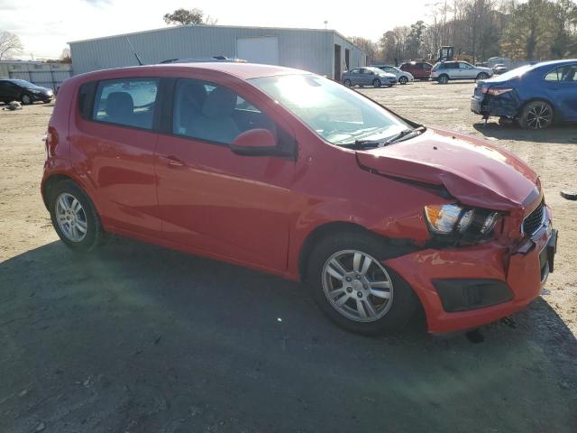 1G1JB6SH0C4173883 - 2012 CHEVROLET SONIC LS 红色 照片 4