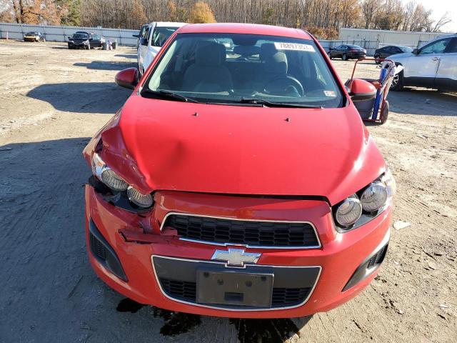 1G1JB6SH0C4173883 - 2012 CHEVROLET SONIC LS RED photo 5