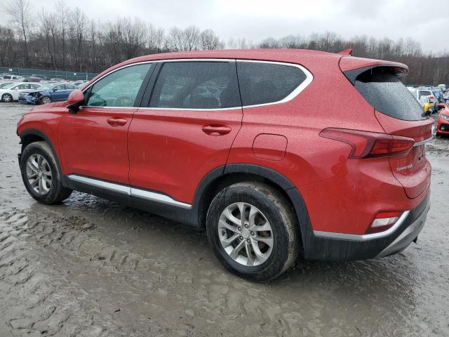 5NMS3CAD3KH081131 - 2019 HYUNDAI SANTA FE SEL RED photo 2