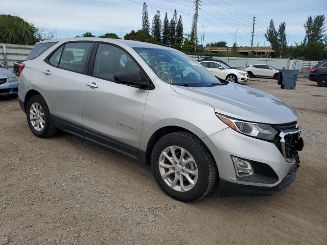 3GNAXHEV8JS569408 - 2018 CHEVROLET EQUINOX LS SILVER photo 4