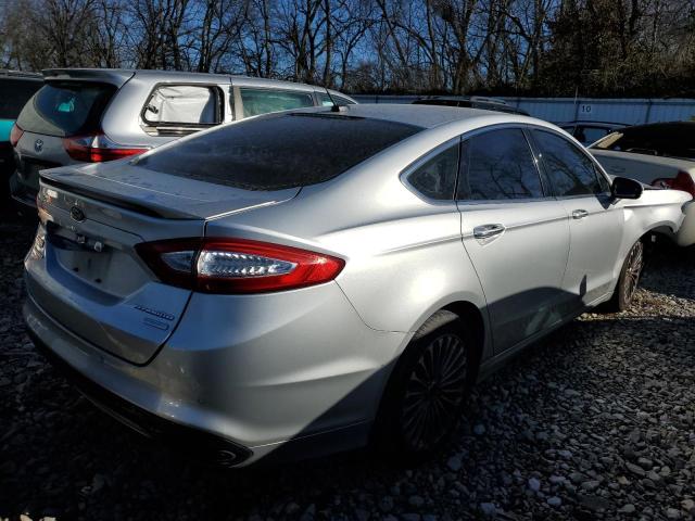 3FA6P0K95FR115998 - 2015 FORD FUSION TITANIUM SILVER photo 3