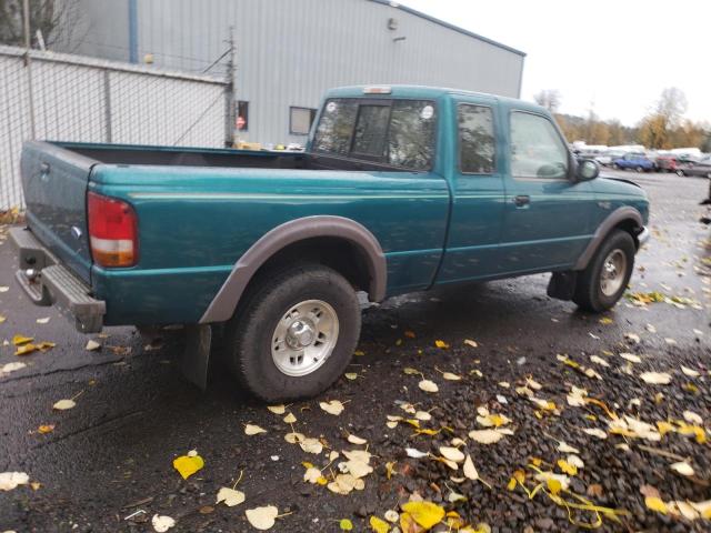 1FTDR15X2VPA39741 - 1997 FORD RANGER SUPER CAB TEAL photo 3