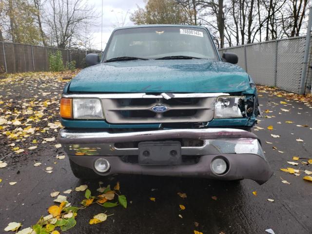 1FTDR15X2VPA39741 - 1997 FORD RANGER SUPER CAB TEAL photo 5