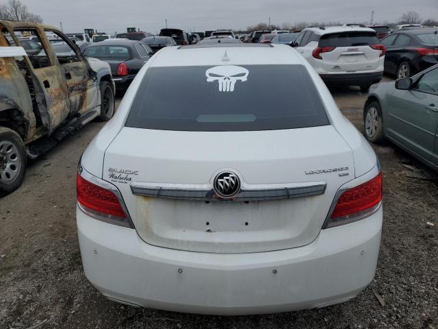 1G4GE5EV6AF265940 - 2010 BUICK LACROSSE CXS 白色 照片 6