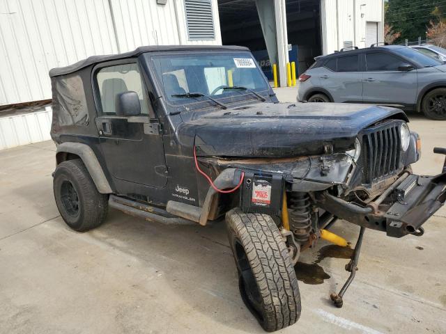 1J4FA29114P705640 - 2004 JEEP WRANGLER / SE BLACK photo 4