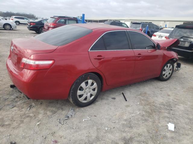 4T1BE46K29U396637 - 2009 TOYOTA CAMRY BASE RED photo 3