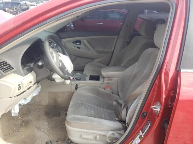 4T1BE46K29U396637 - 2009 TOYOTA CAMRY BASE RED photo 7