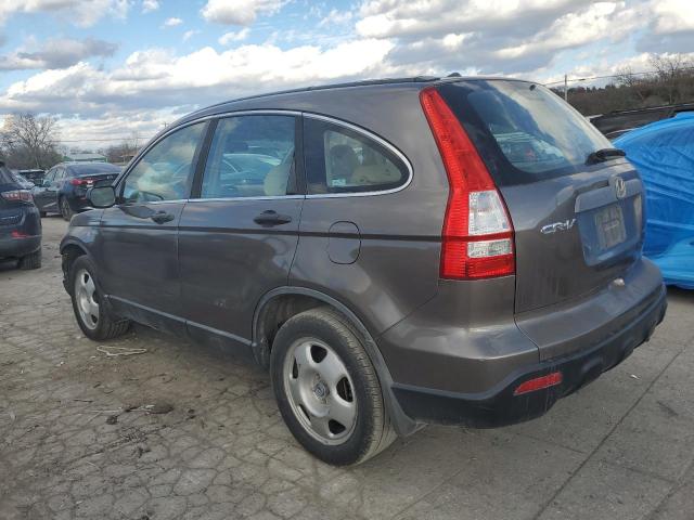 5J6RE38379L002925 - 2009 HONDA CR-V LX BROWN photo 2