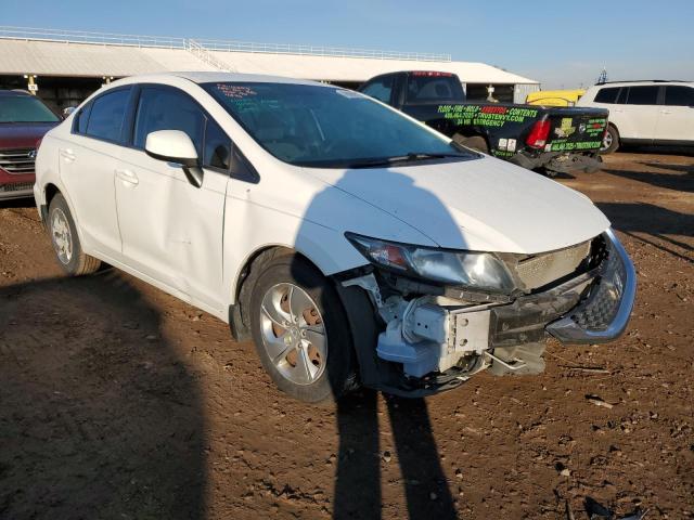 2HGFB2F52DH574833 - 2013 HONDA CIVIC LX WHITE photo 4