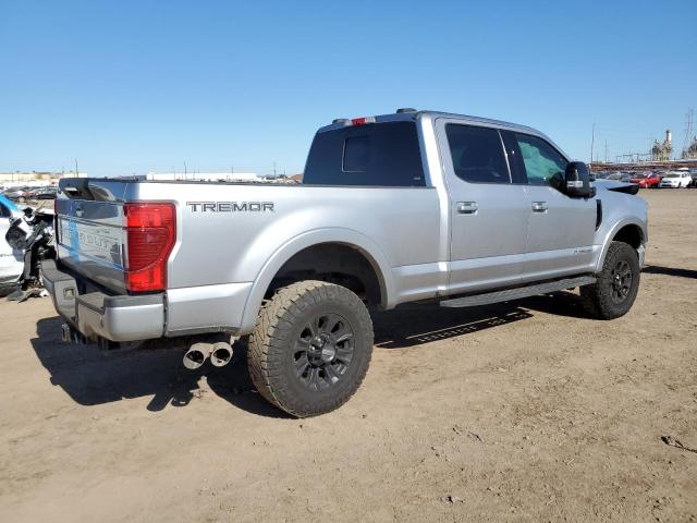 1FT8W3BT5LEE45125 - 2020 FORD F350 SUPER DUTY SILVER photo 3