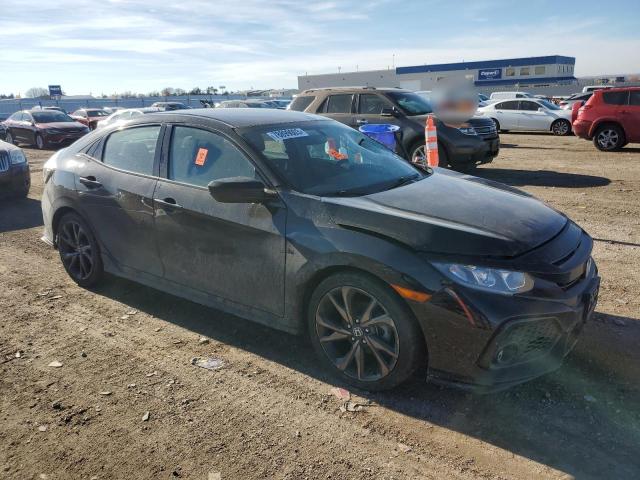 SHHFK7H46JU212049 - 2018 HONDA CIVIC SPORT 黑色 照片 4