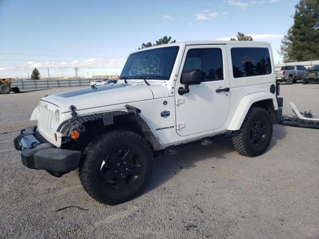 1C4AJWBG9CL146818 - 2012 JEEP WRANGLER SAHARA WHITE photo 1