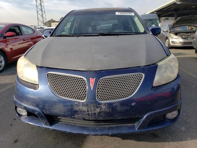 5Y2SL63815Z436878 - 2005 PONTIAC VIBE BLUE photo 5