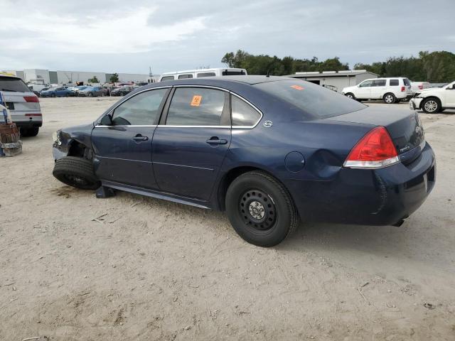 2G1WS57M591236535 - 2009 CHEVROLET IMPALA POLICE BLUE photo 2