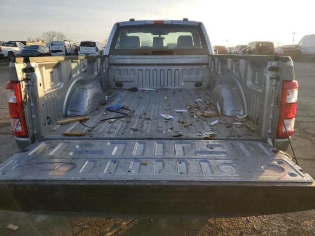 1FTMF1CB7NKD89833 - 2022 FORD F150 SILVER photo 10