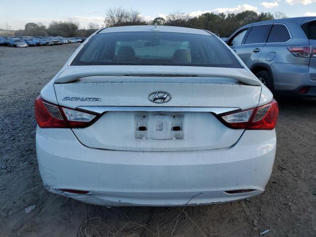 5NPEB4AC2BH070623 - 2011 HYUNDAI SONATA GLS WHITE photo 6