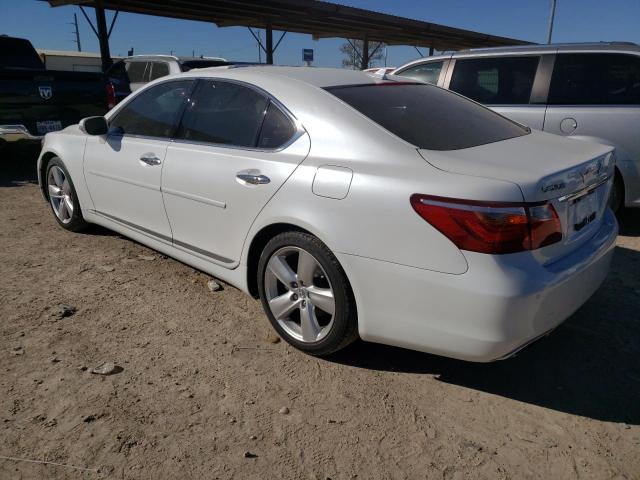 JTHBL5EF5A5095930 - 2010 LEXUS LS 460 WHITE photo 2