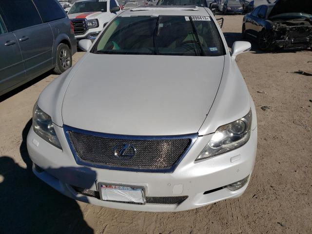 JTHBL5EF5A5095930 - 2010 LEXUS LS 460 WHITE photo 5