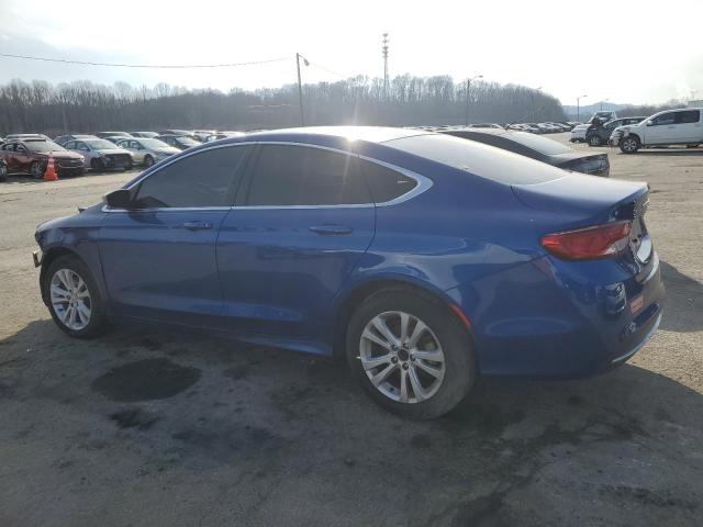 1C3CCCAB3FN663116 - 2015 CHRYSLER 200 LIMITED BLUE photo 2