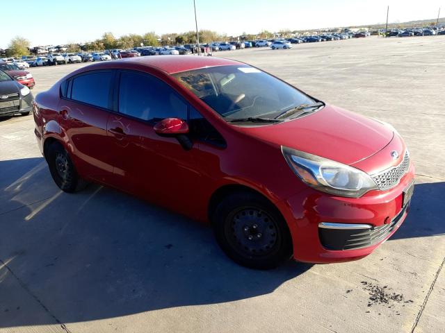 KNADM4A32H6028913 - 2017 KIA RIO LX RED photo 4