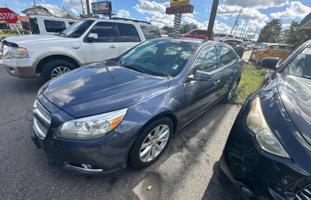 1G11H5SA3DF272635 - 2013 CHEVROLET MALIBU LTZ ლურჯი ფოტო 2