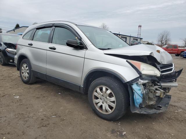 5J6RE4H38AL100792 - 2010 HONDA CR-V LX SILVER photo 4