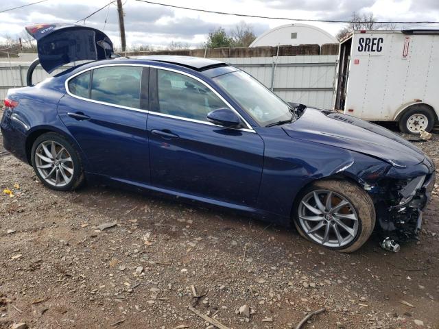 ZARFAEDN0H7539687 - 2017 ALFA ROMEO GIULIA Q4 BLUE photo 4