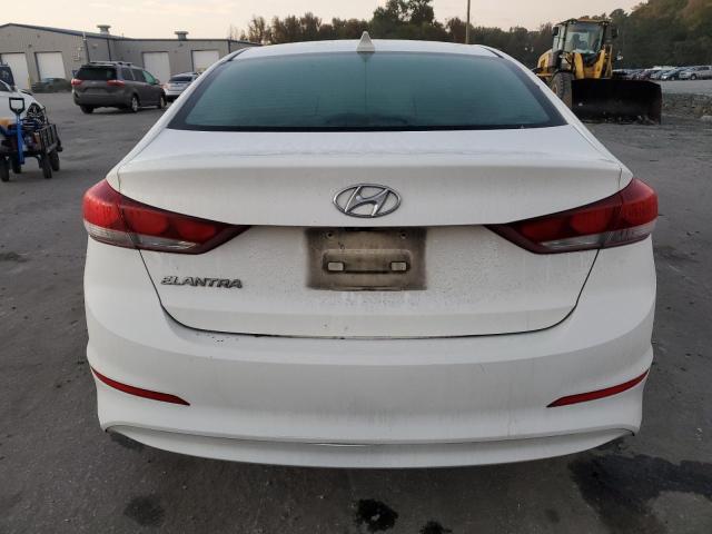 5NPD84LF0JH318304 - 2018 HYUNDAI ELANTRA SEL WHITE photo 6