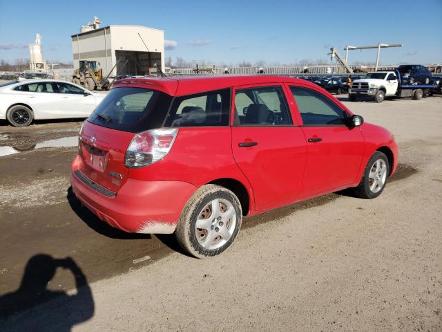 2T1KR32E17C681648 - 2007 TOYOTA COROLLA MA XR RED photo 3