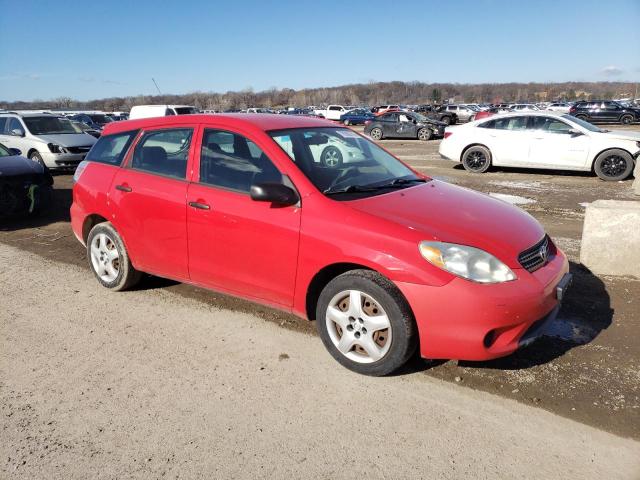 2T1KR32E17C681648 - 2007 TOYOTA COROLLA MA XR RED photo 4