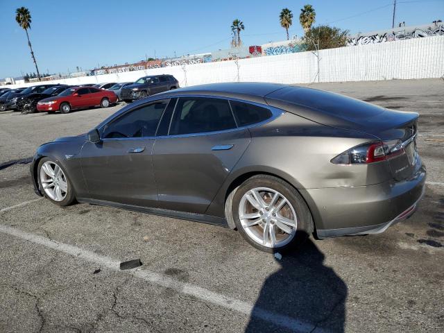 5YJSA1E15GF136326 - 2016 TESLA MODEL S BROWN photo 2