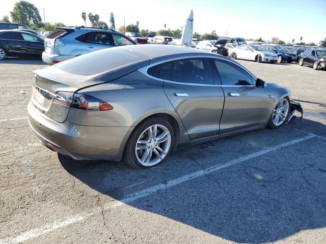 5YJSA1E15GF136326 - 2016 TESLA MODEL S BROWN photo 3