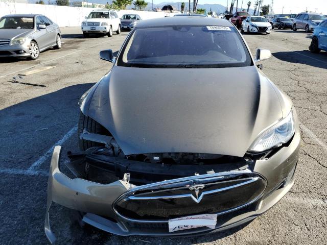5YJSA1E15GF136326 - 2016 TESLA MODEL S BROWN photo 5