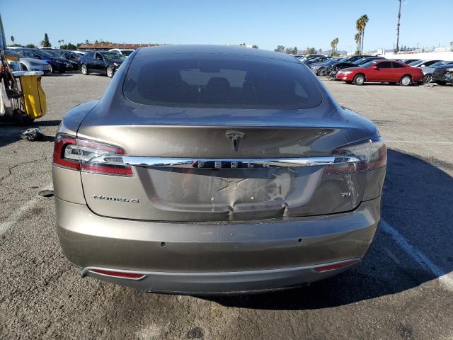 5YJSA1E15GF136326 - 2016 TESLA MODEL S BROWN photo 6