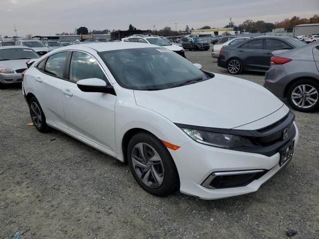 19XFC2F63LE210757 - 2020 HONDA CIVIC LX WHITE photo 4