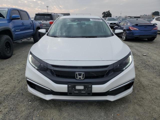 19XFC2F63LE210757 - 2020 HONDA CIVIC LX WHITE photo 5