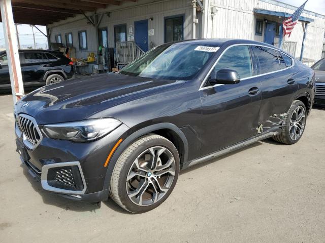 5UXCY4C03M9F94983 - 2021 BMW X6 SDRIVE 40I GRAY photo 1