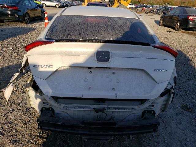 19XFC2E8XLE022725 - 2020 HONDA CIVIC SPORT WHITE photo 6