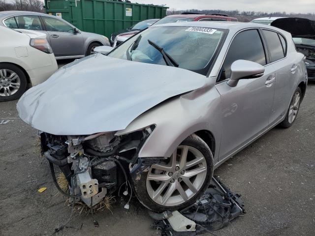 JTHKD5BHXF2224837 - 2015 LEXUS CT 200 SILVER photo 1