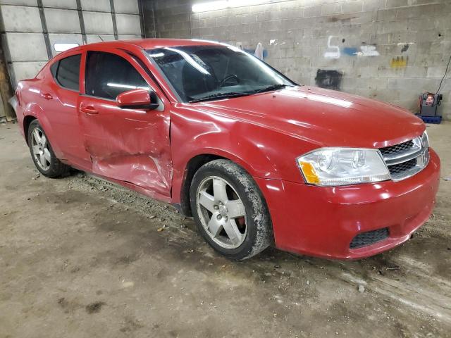 1C3CDZCB0DN662371 - 2013 DODGE AVENGER SXT RED photo 4