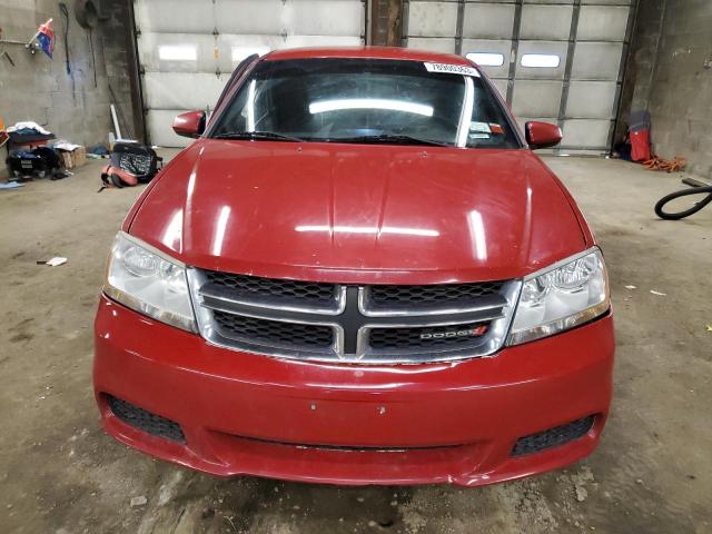 1C3CDZCB0DN662371 - 2013 DODGE AVENGER SXT RED photo 5