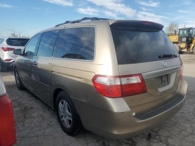 5FNRL38496B416887 - 2006 HONDA ODYSSEY EX BEIGE photo 2