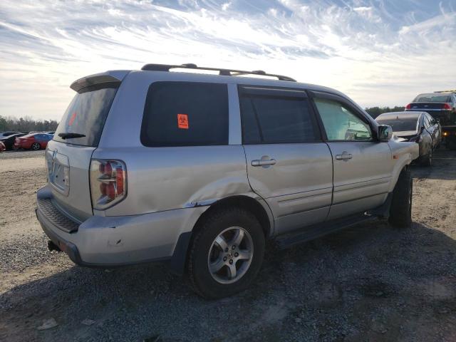 5FNYF28486B020043 - 2006 HONDA PILOT EX SILVER photo 3