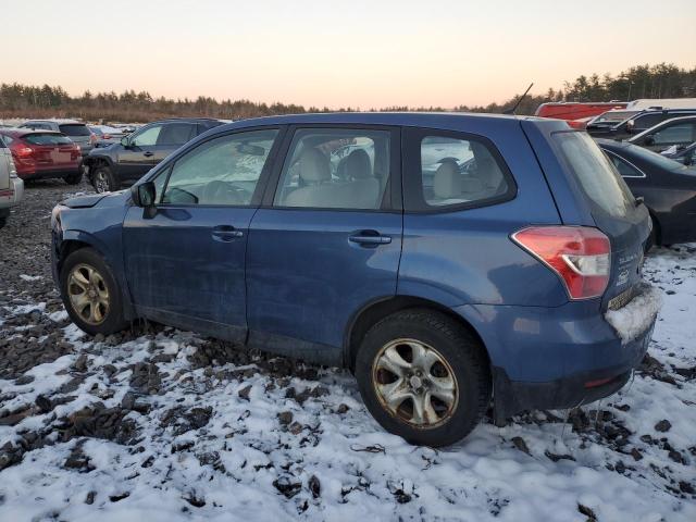 JF2SJAAC1EH484887 - 2014 SUBARU FORESTER 2.5I BLUE photo 2