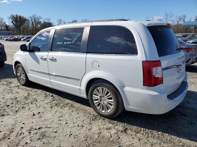 2C4RC1CG2DR816068 - 2013 CHRYSLER TOWN AND C TOURING L WHITE photo 2