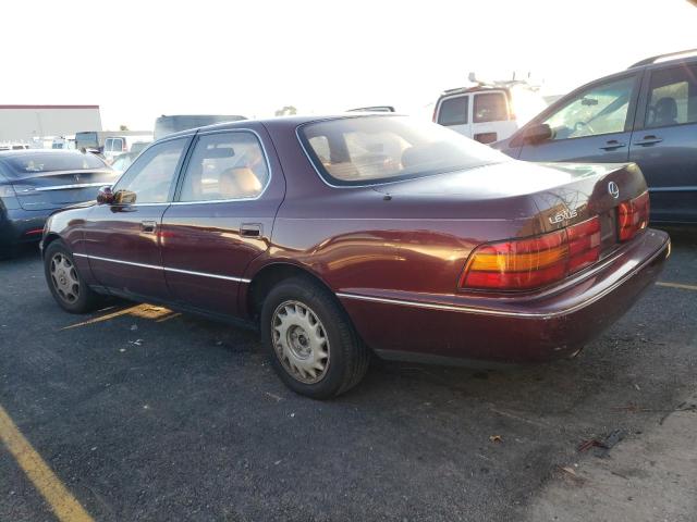 JT8UF11E7M0073483 - 1991 LEXUS LS 400 BROWN photo 2